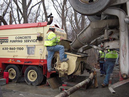 Concrete Pumping Service