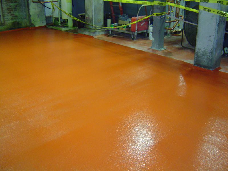 Poly-crete flooring service