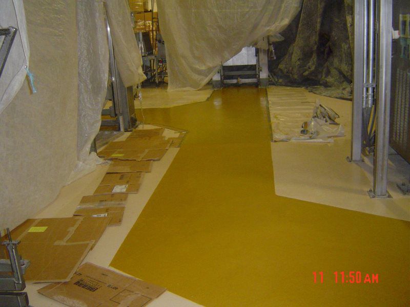 Poly-crete flooring service