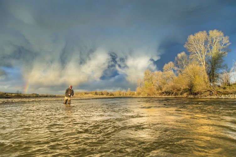 Fly Fishing Luxury Bozeman Fishing Lodge