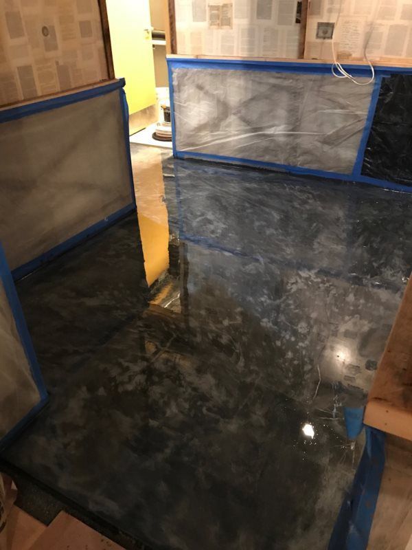 Metallic Epoxy flooring service