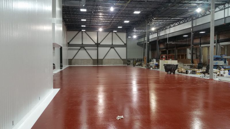 Poly-crete flooring service