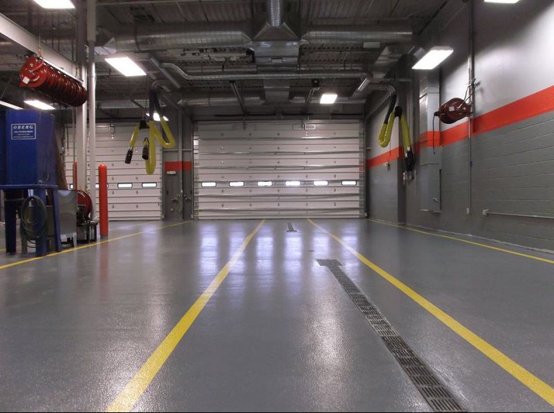 Poly-crete flooring service