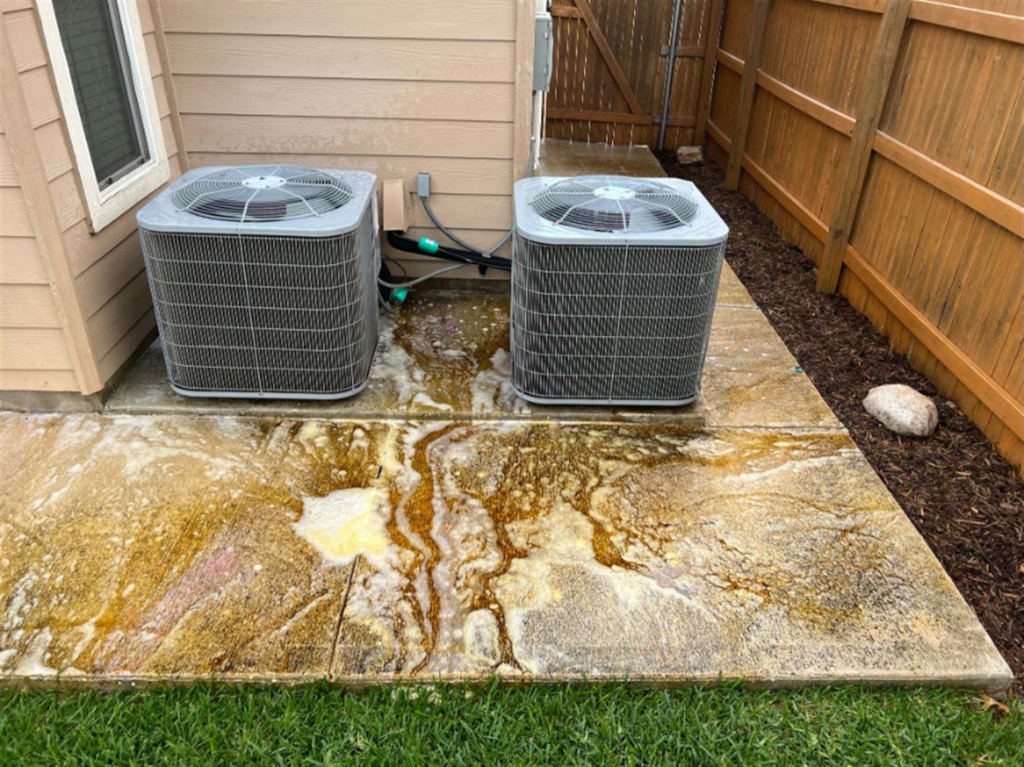 hvac cleaning pad 12