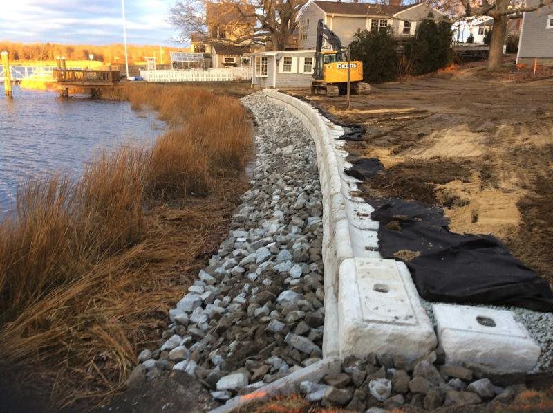 (Residential Sea Wall- Swansea)