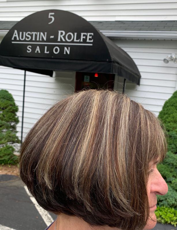 Haircut & color by Nancy