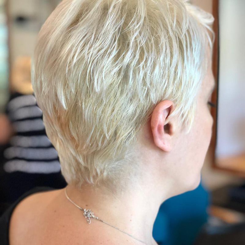 Hair color by Fernanda haircut by Gregory