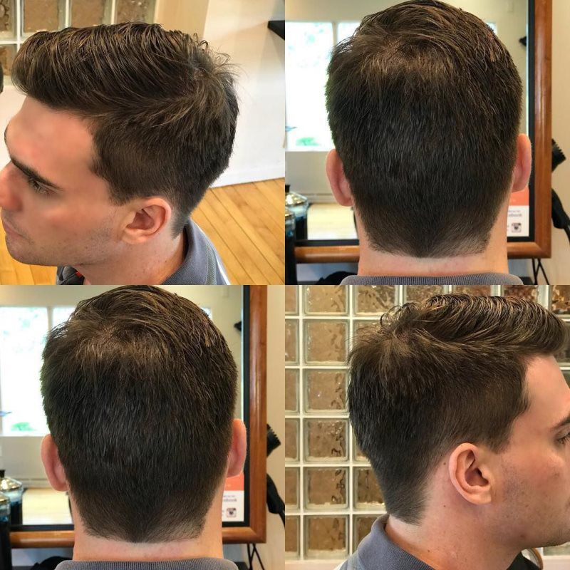 Men’s haircut by Gregory
