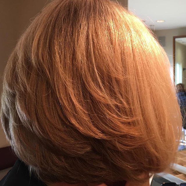 Inverted lawyers bob haircut by Rudy 