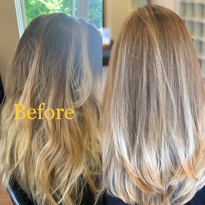 Hair color by Jan Haircut by Christian