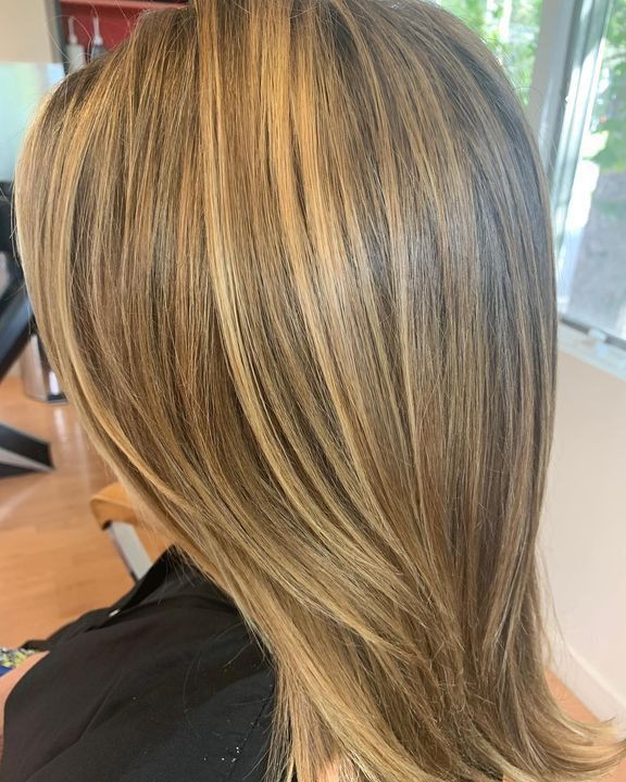 Baliage, lowlites,olaplex 2 & Color by Jan