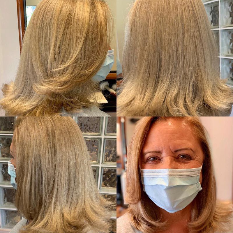 Hair color & haircut by Gregory