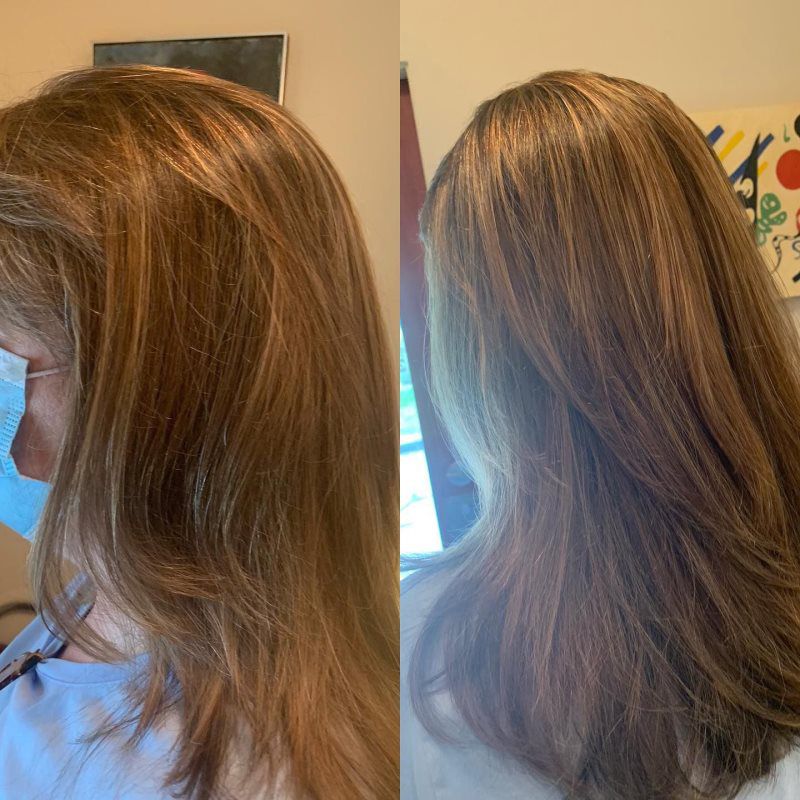 Haircut & color by Krisztina