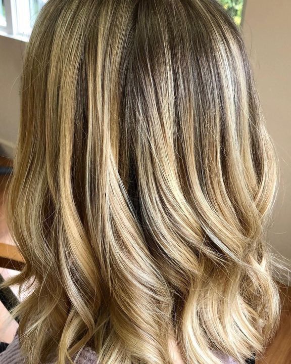 Balayage and long layers by Krisztina