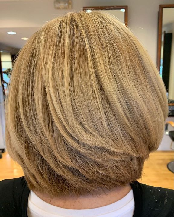 Hair color by Jan and Hair cut by Christian