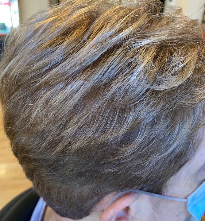 Color & haircut by Rudy