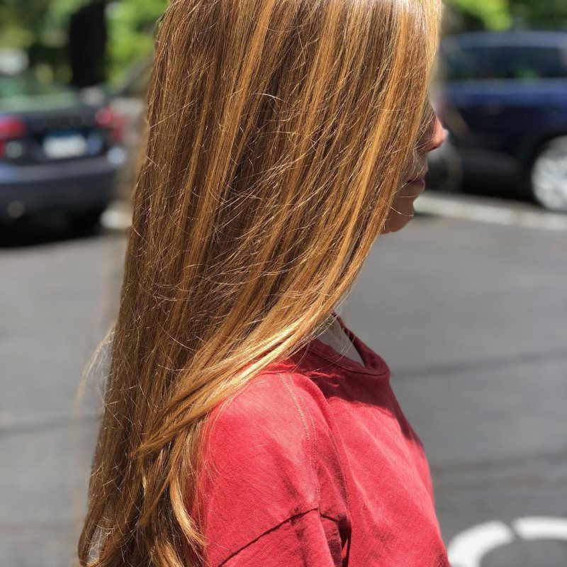 Hair color by Jan haircut by Christian