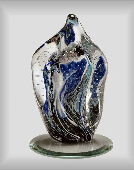 BLUE FUSION SCULPTURE