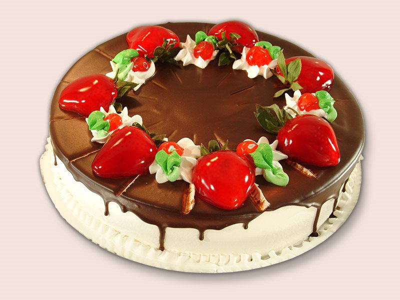 Three Milk Cake - Choc. Ganache 10"