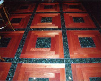 red and black tiles