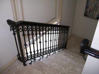 tiles floating staircase