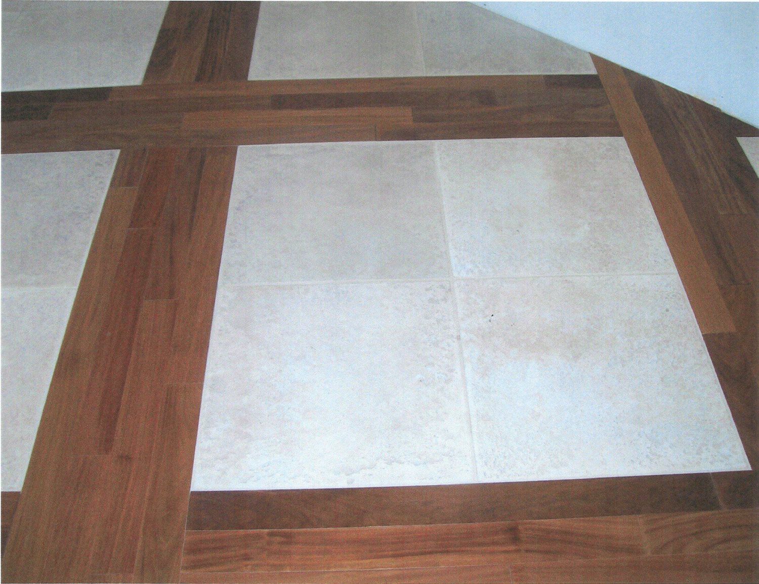 white and brown floor