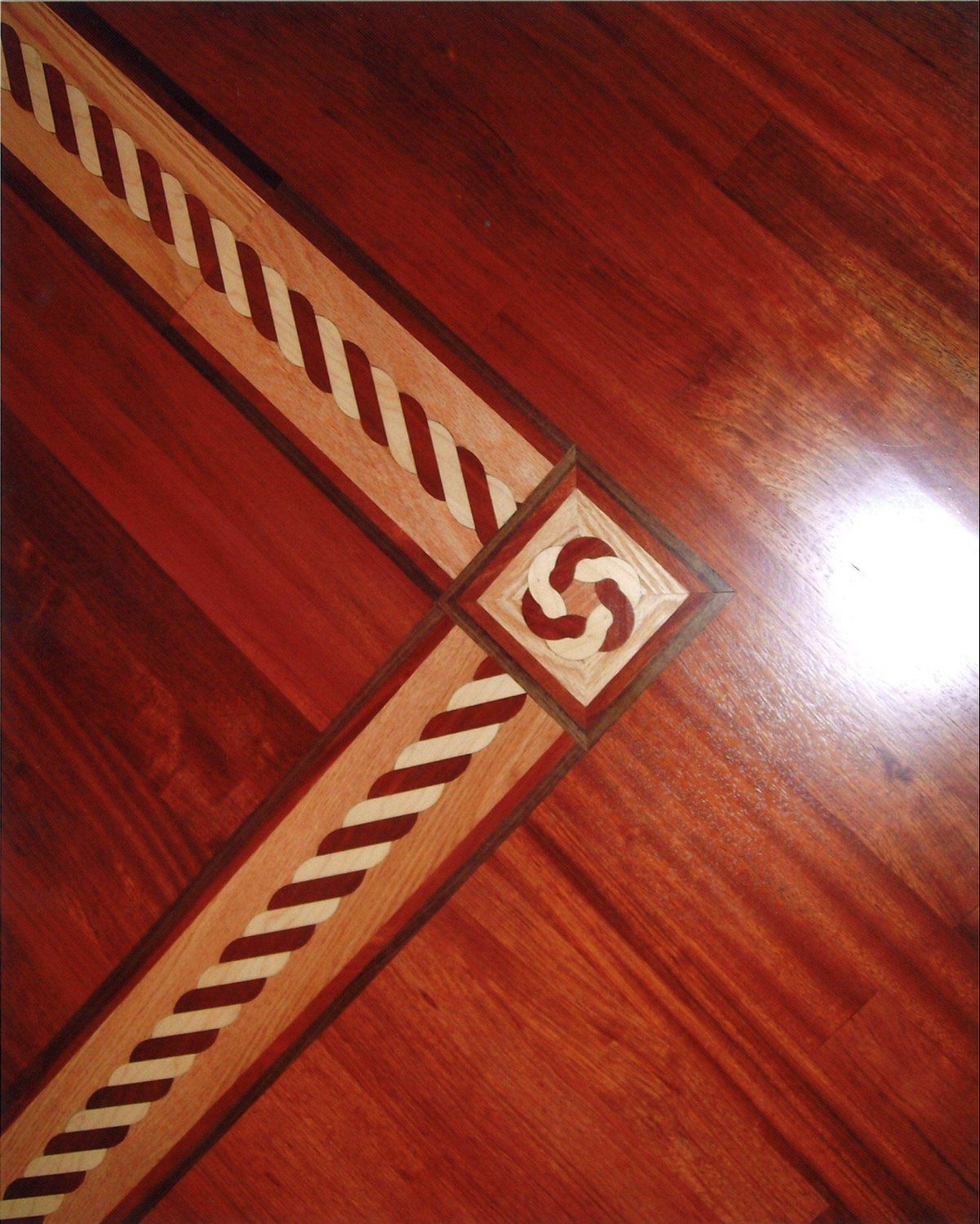 modern hardwood floor