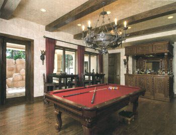 billiard table