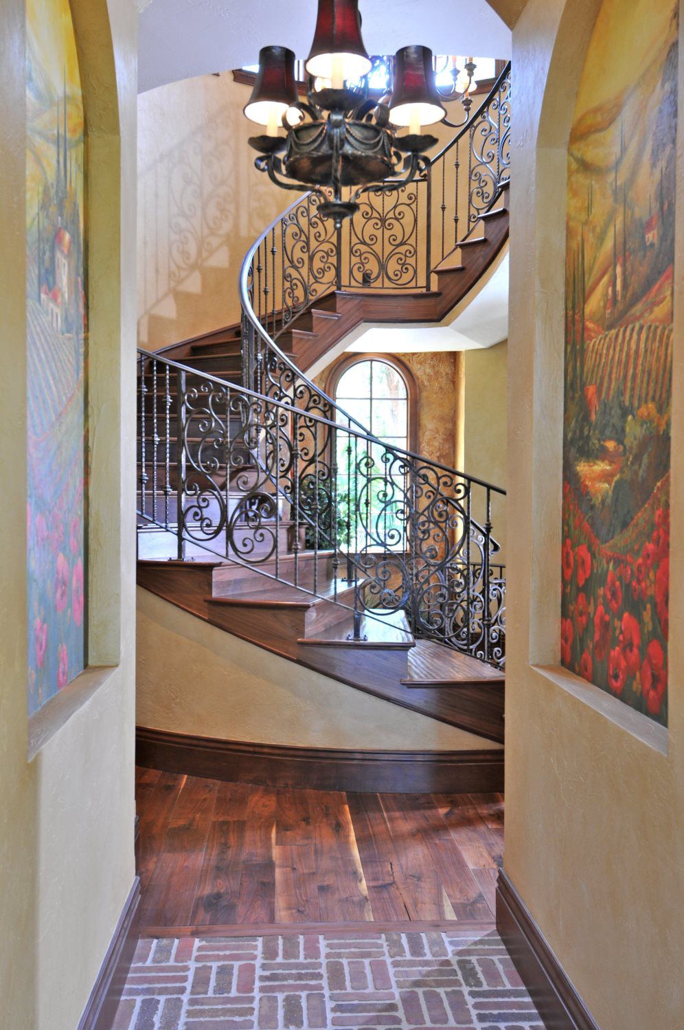 metal staircase