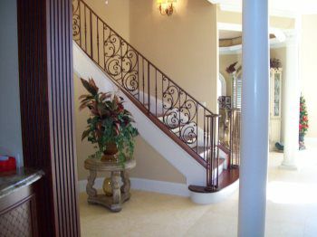 cable railing staircase