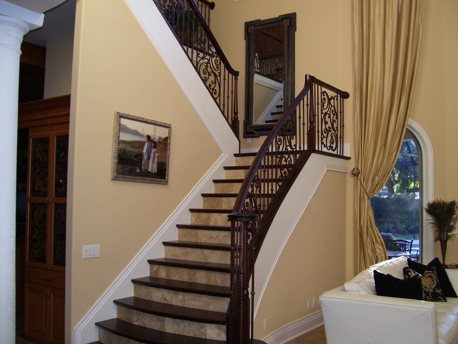 cable railing staircase