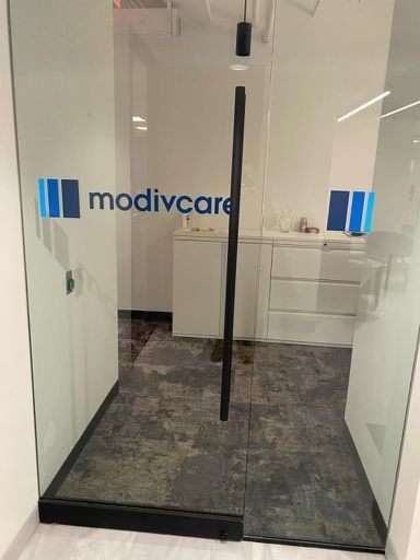 Custom vinyl number lettering on reception near me. Enhance your reception area with custom vinyl number lettering near me, provided by Mineola Signs and Awnings. Vinyl number lettering is perfect for displaying room numbers, suite numbers, or direct