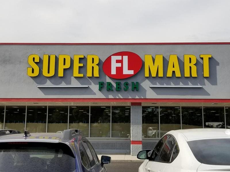 Illuminated channel letters beautifully displayed on the exterior of a commercial building, providing excellent nighttime visibility. These signs are perfect for businesses looking for 'illuminated channel letters near me,' 'commercial signage near y