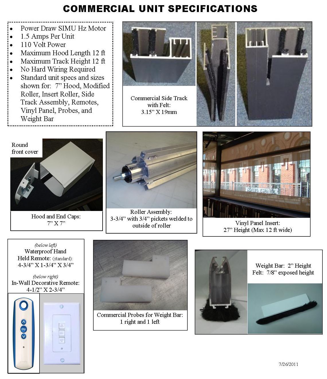 Commercial Businesses Climate Control Progressive Screens