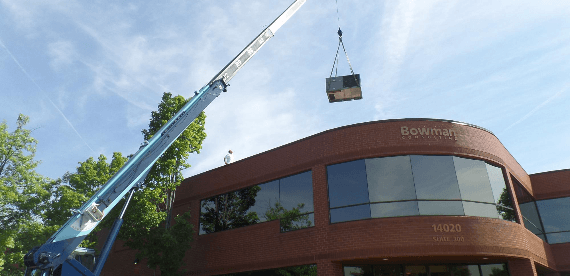 delivering an air condition