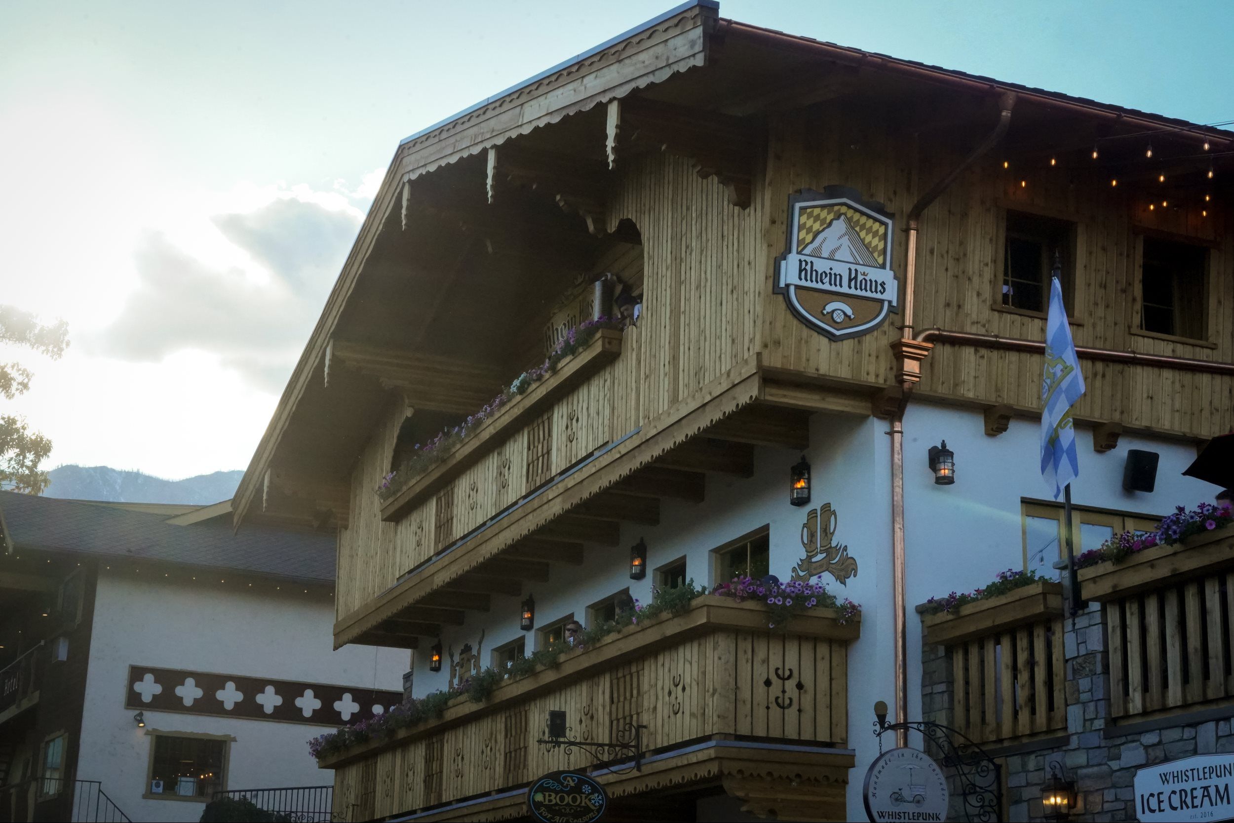 Beer Garden and German Restaurant Rhein Haus Leavenworth Restaurant