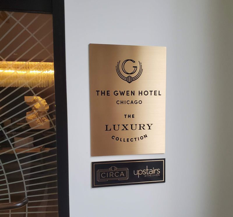 interior office signage