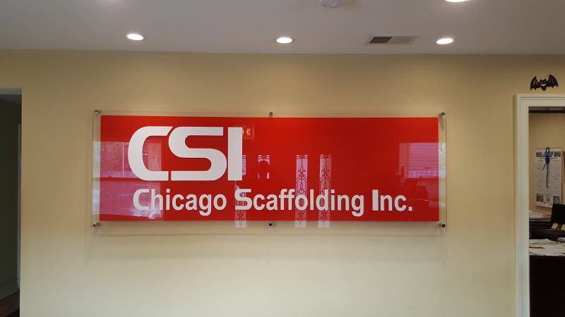 interior office signage