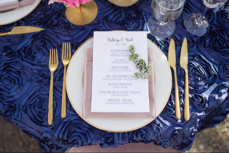 wedding invitation on the table
