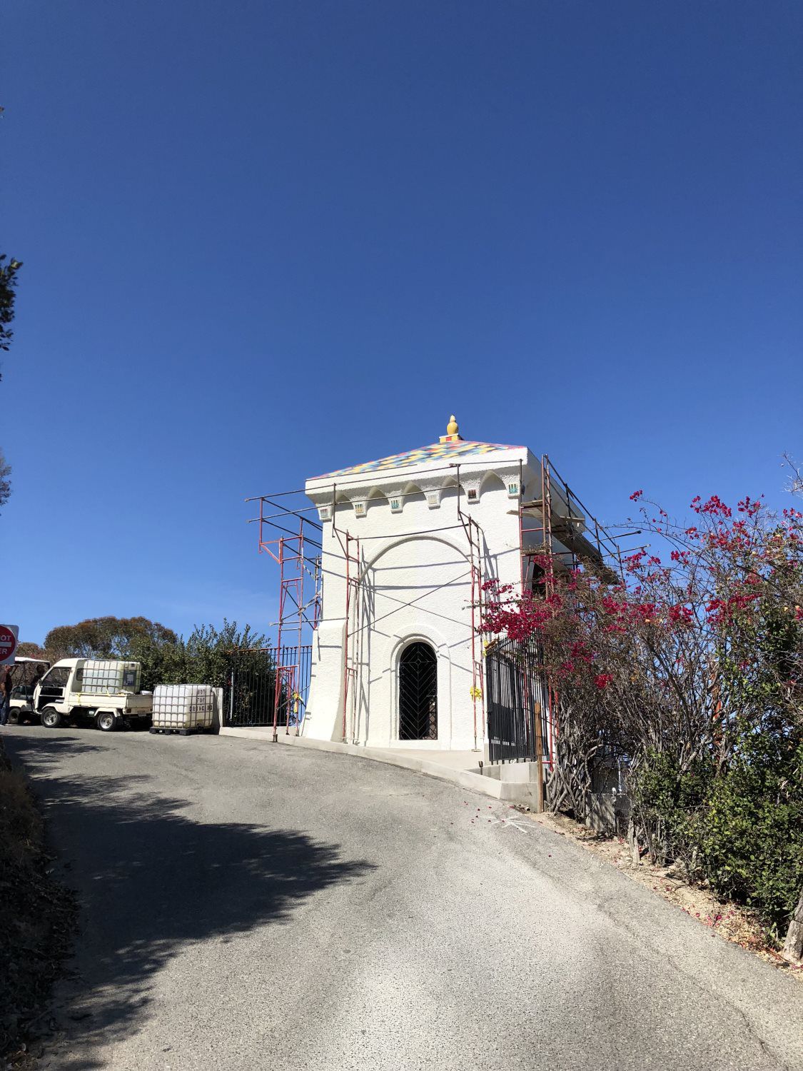 Restoration of Structure Catalina Chimes Tower Foundation