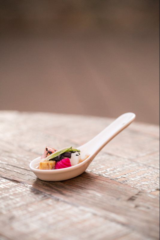 plastic spoon