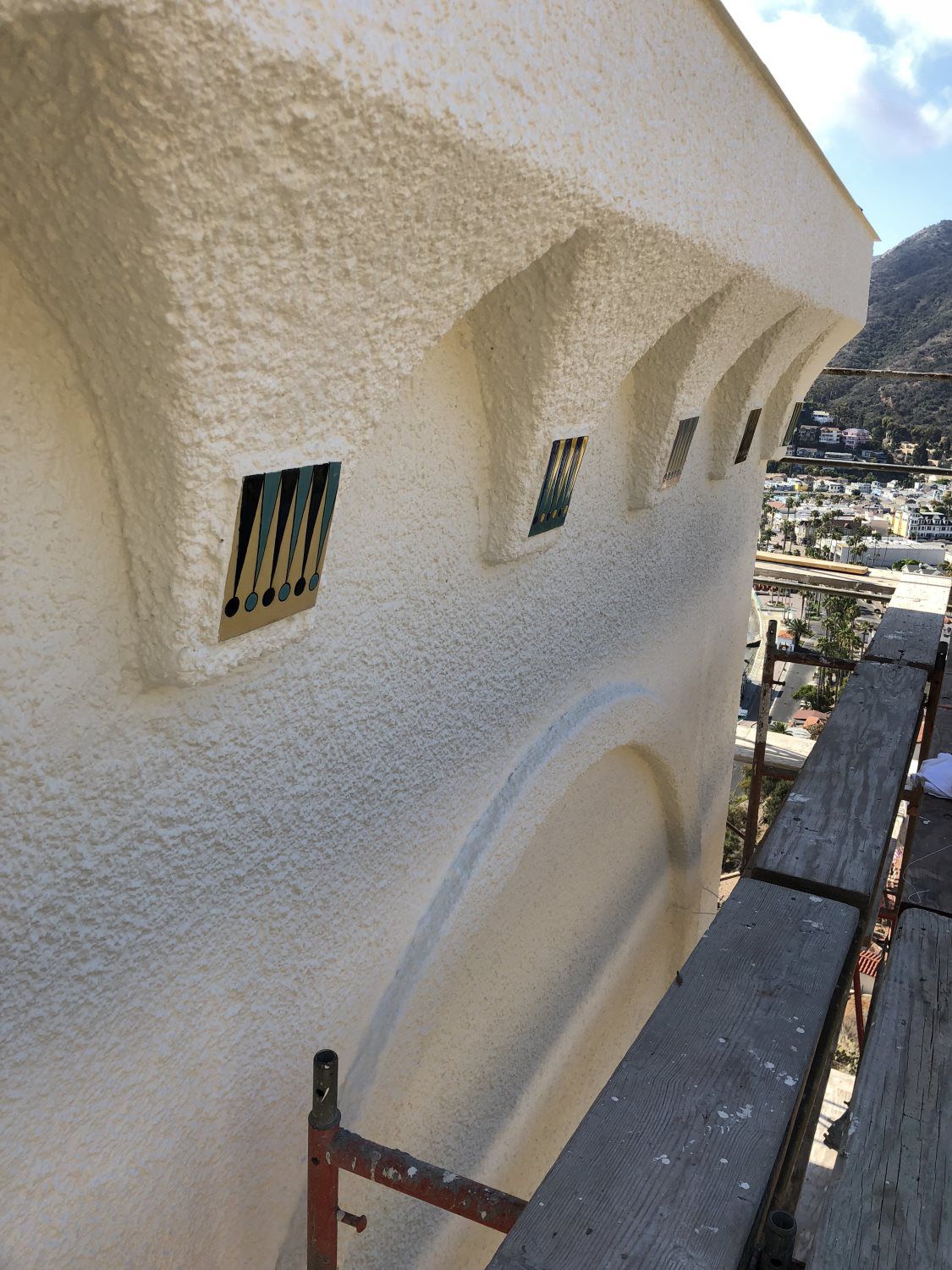 Restoration of Structure Catalina Chimes Tower Foundation