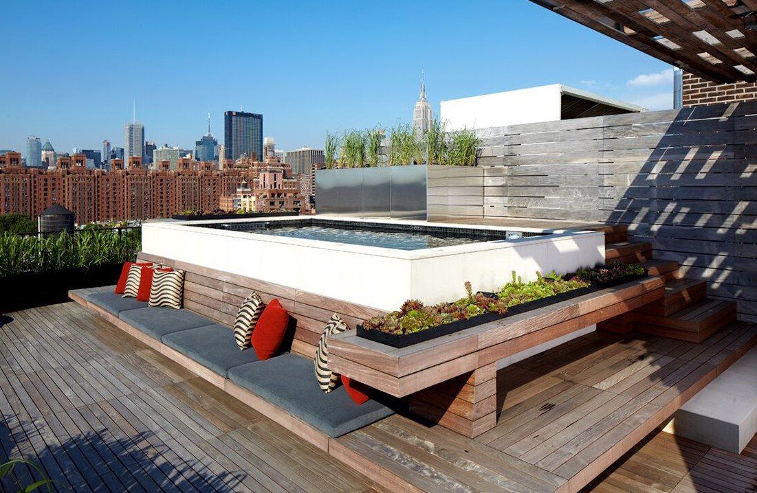 Residential roofdeck