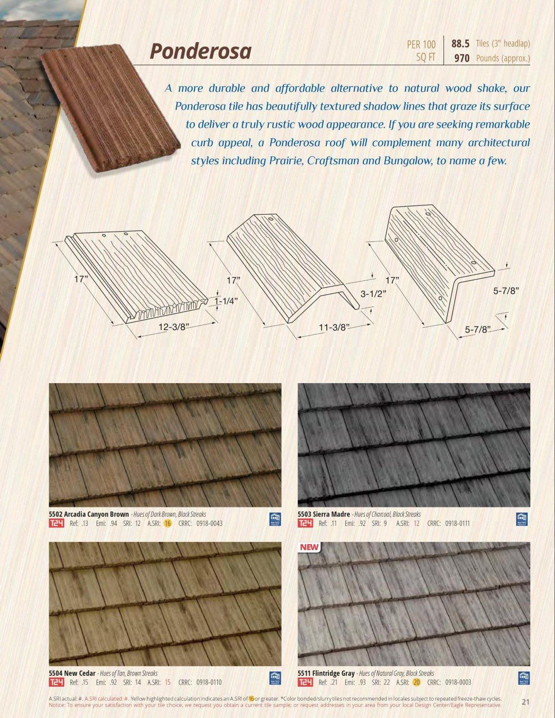 Micasa Pro Roofers - Walnut 