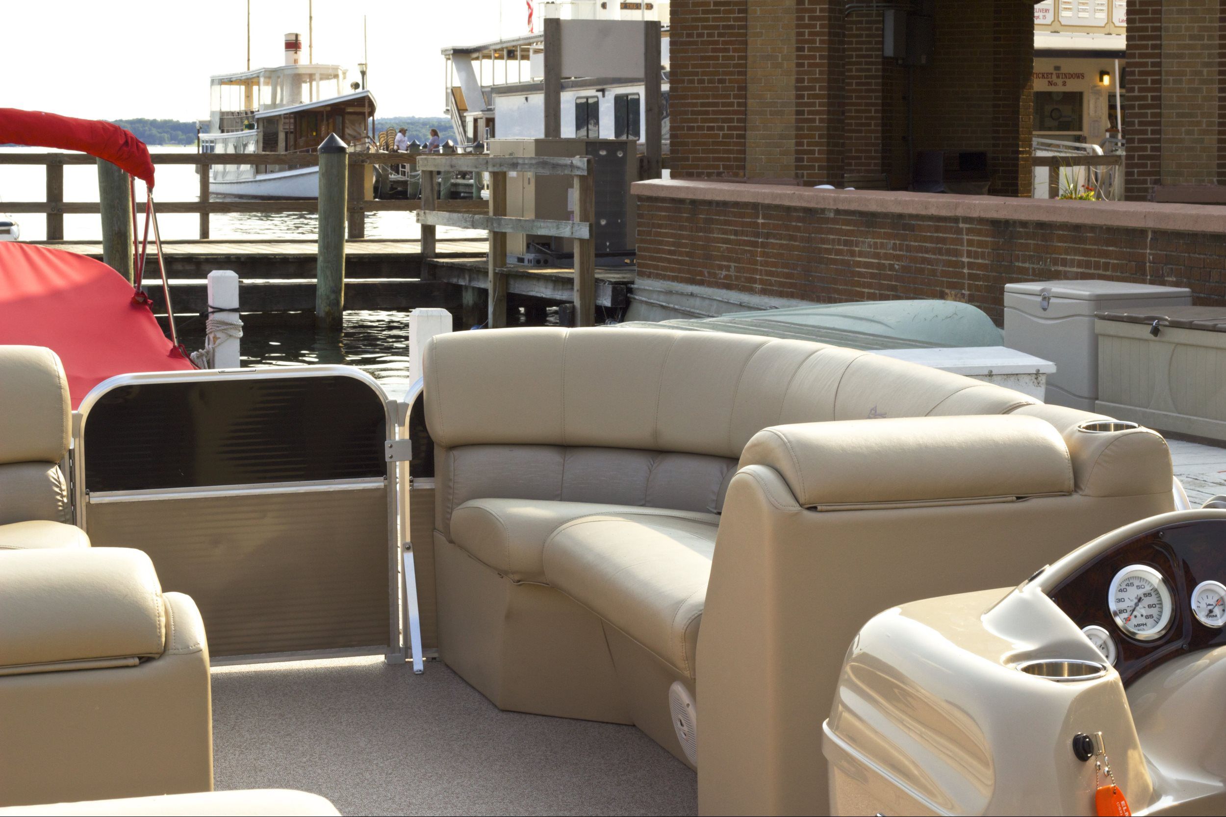 Pontoon Boat Rentals Boat Elmers Elmer's Lake Geneva Boat Rental