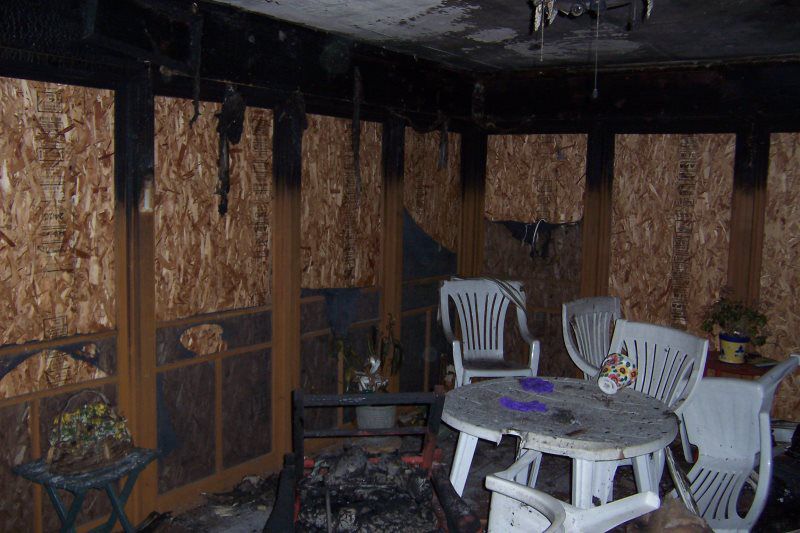 fire damage