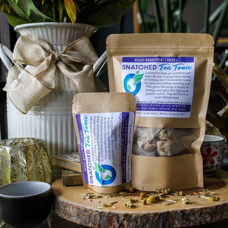 From From Earth Experience the power of pure potent Herbs & Teas