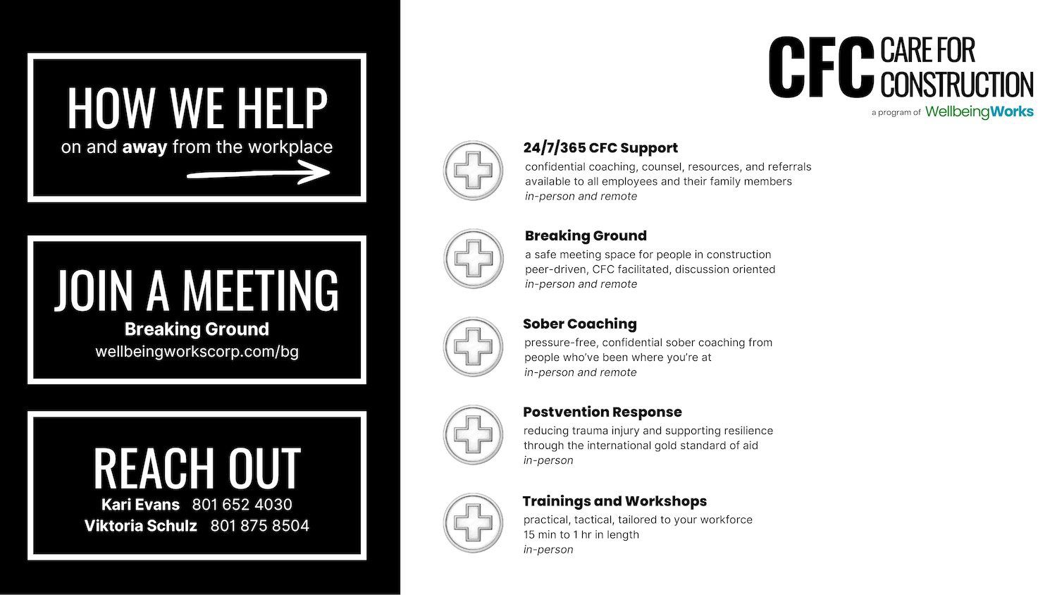 CFC Care for construction flyer 2