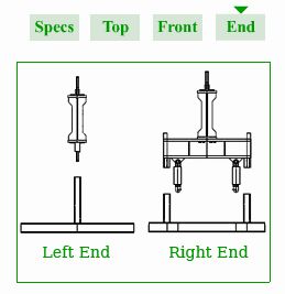 super t bar specifications