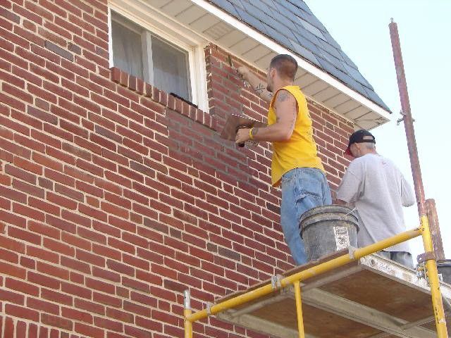 brick pointing